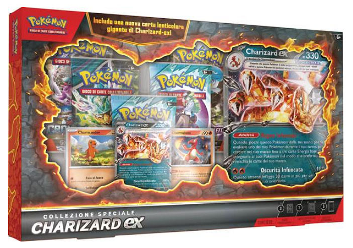 Pokemon ITA Collezione Speciale Charizard Ex Pk10420-i